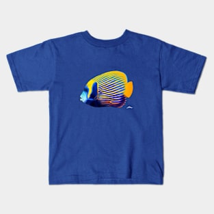 Pomacanthus Imperator Kids T-Shirt